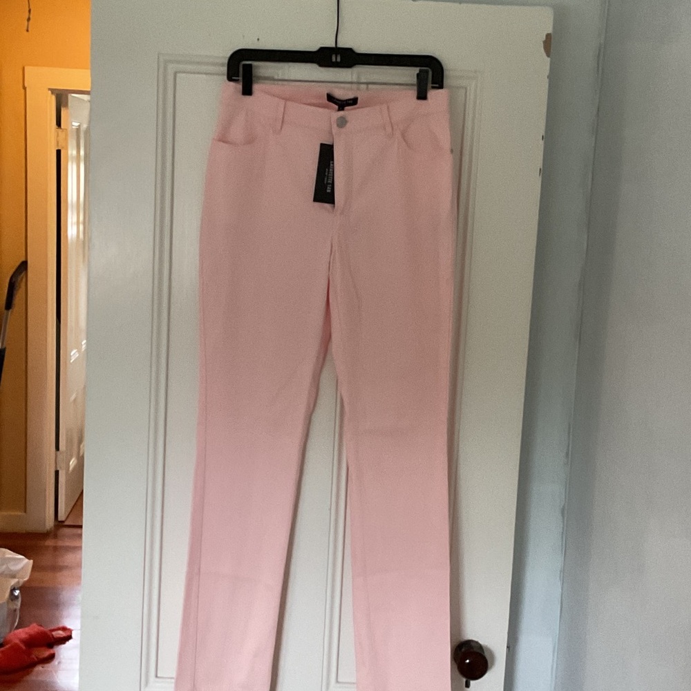 Lafayette 148 New York Blush Straight Leg Pants